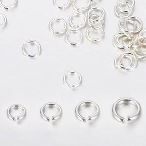30-60pcs 925 스털링 실버 오픈 점프 반지 DIY 귀걸이에 대 한 3-6mm 분할 링 커넥터 팔찌 쥬얼리 결과 만들기