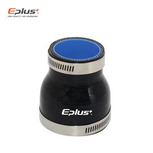 EPLUS 범용 실리콘 튜브 호스 스트레이트 대형 ~ 소형 커넥터 자동차 인터쿨러 터보 흡입 파이프 커플러 블랙 멀티 사이즈