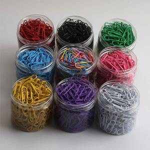 200Pcs 종이 클립 노트북 파일링 북마크 녹슬지 않는 클립 클립 문서 사무실 학교 용품 정리