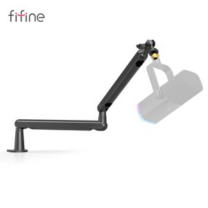 케이블 관리/데스크 마운트가 있는 FINE 조정 가능한 로우 프로파일 암 마이크 폰 스탠드, K688 Ampligame AM8-BM88용 서스펜션 붐
