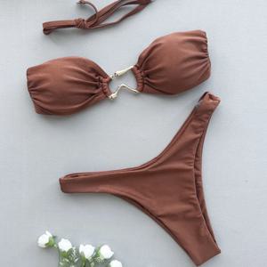 여성용 섹시한 비키니 수영복, 여성 수영복, 푸시업 수영복, 브라질 비키니 세트, 수영장 2025, 여름