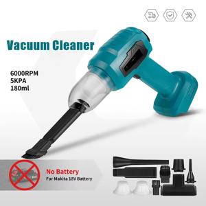 강력한 흡입 미니 전기 진공 청소기 21V 18V 배터리 용 7 개의 노즐이있는 무선 핸드 헬드 홈 클리너 송풍기
