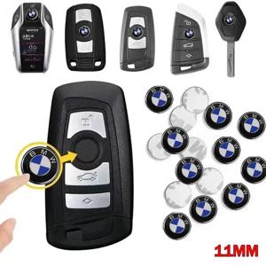 새로운 11/14mm 알루미늄 자동차 리모컨 키 스티커 엠블럼 자동차 스타일링 (BMW E36 E46 E90 E60 E39 F30 F10 F20 X5 E70 E53 G30 E91 E92 용)