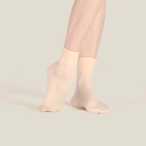 댄스웨어 발레 양말 연습 훈련 스킨 컬러 모던 댄스 양말 보이지 않는 땀 흡수 발레 스타킹 소녀 여성