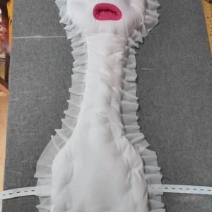 Handmake 남자 여자 두꺼운 Leek 증거 면 혼합 크기 푹신한 큰 실키 터치 레이스 밑단 Foral T-Briefs 탄성 허리