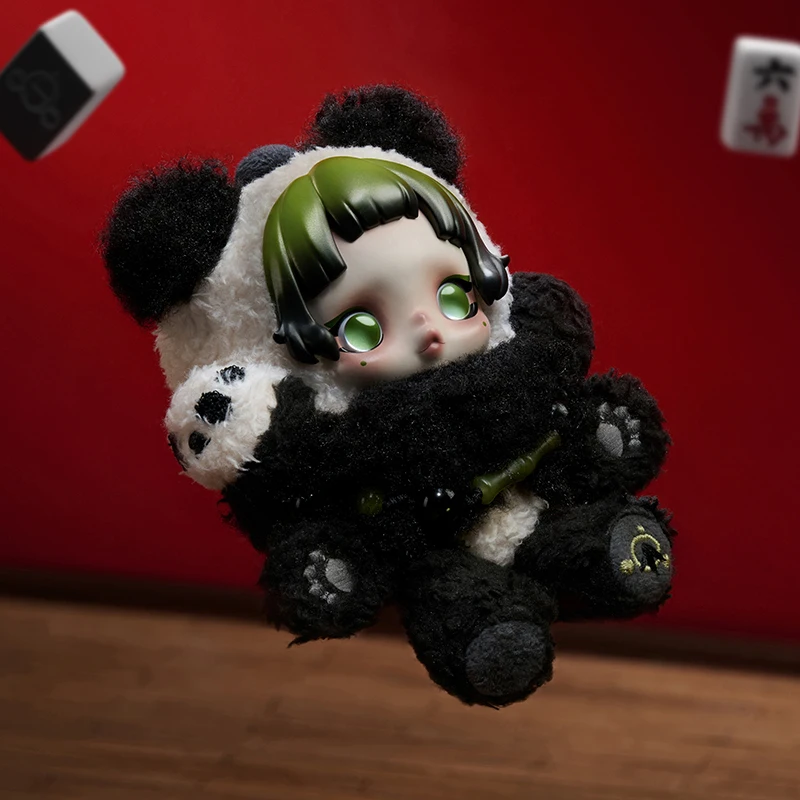 POP MART SKULLPANDA 게으른 팬더 봉제 인형 펜던트 주문당 2개 한정