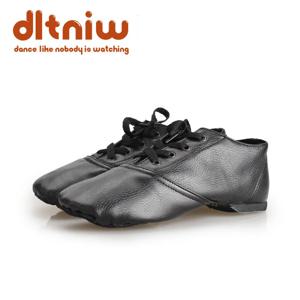 세일 키즈 28-45 PU 가죽 신발 여성 댄스 damen schuhe 디자인 소프트 레이스 업 레이디 연습 교사 발레 재즈 신발