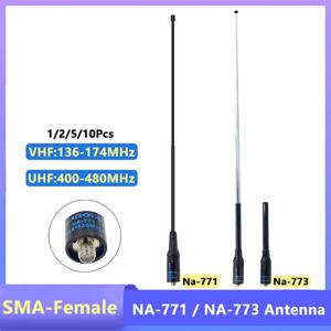 Na 771 안테나 773 나고야 이득 안테나 VHF/UHF SMA 여성 Quansheng UV K5 UV K6 Baofeng DM 1701 워키 토키 UV 82 햄 라디오