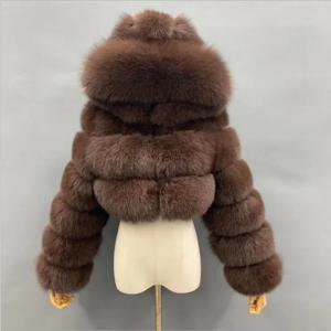 가을 모피 자른 가짜 모피 코트 자켓 여성 푹신한 탑 코트 후드 스트레이트 짧은 겨울 모피 자켓 패션 streetwear 새로운