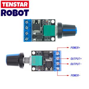 5V 12V 10A 전압 레귤레이터 PWM DC 모터 속도 컨트롤러 거버너 무단 속도 레귤레이터 LED 조광기 전원 컨트롤러