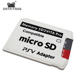 PSVita SD2VITA 6.0 마이크로 메모리 카드 어댑터 (PS Vita 1000 2000 헨카쿠 3.65 시스템용) SD 게임 카드 슬롯 컨버터