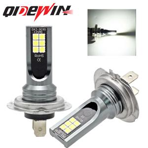 LED DRL H7 전구 키트 자동 헤드 라이트 6000k 화이트 12V Canbus 55w 방수 높은 전원 슈퍼 Led H7 램프 자동차 안개 전구 LED