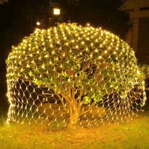 4mx6m 2mx3m 2mX2m 크리스마스 Garlands LED 문자열 크리스마스 그물 조명 요정 크리스마스 파티 정원 웨딩 장식 커튼 라이트