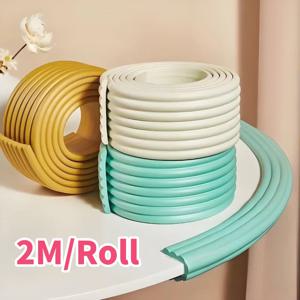 2M 안전 보호 스트립 테이블 책상 가장자리 가드 스트립 코너 보호대 가구 코너 어린이 안전 폼 보호