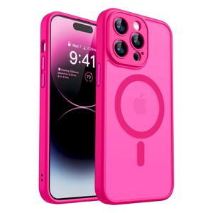 아이폰 17 16E 16 15 14 13 12 11 Pro Max Plus 16Pro iPhone16용 무광택 반투명 케이스 (매그세이프 무선 충전 지원)