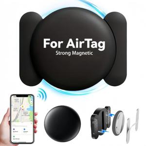 Apple AirTag 미니 GPS 트래커 용 자기 스마트 태그 로케이터 자기 자동차 차량 Protable Anti-lost Case Bluetooth Localizador