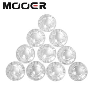 10pcs 11-11 Mooer SHROOMS 풋스위치 토퍼 캔디 플라스틱 범퍼 일렉트릭 기타 효과 페달 보호대