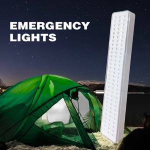 90 LED 비상 조명 충전식 휴대용 캠핑 랜턴 정전을 위한 조정 가능한 밝기 야간 수리 조명