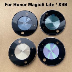 화웨이 명예 X9B / Magic6 Lite 5G 백 카메라 렌즈 후면 유리 (프레임 커버 홀더 포함) 접착 매직 6 Lite ALI-NX1