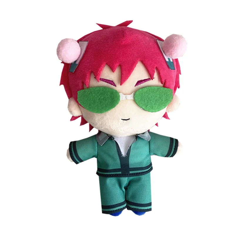 애니메이션 Saiki K의 비참한 삶. Saiki Kusuo 코스프레 인형 봉제 인형 쿠션 던지기 베개 장난감 소년 소녀의 크리스마스 선물