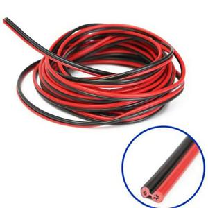 20미터 5M 10M 전선 주석 도금 구리 2핀 22AWG 절연 PVC 연장 LED 스트립 케이블 전기 연장 코드