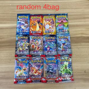 Random40 pcs 포켓몬 카드 데크 XY 피카추 영어 파티 게임 탁상 중매 카드 세트 포켓몬 카드 앨범 어린이 장난감