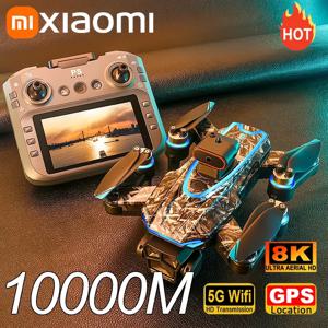 Xiaomi D13 GPS 드론 8K 트리플 카메라 HD 광학 흐름 지능형 장애물 회피 접이식 브러시리스 모터 Quadcopter VR UAV