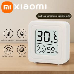 Xiaomi 1/4pcs 미니 LCD 디지털 온도계 습도계 실내 실내 온도 습도 측정기 센서 게이지 기상 관측소 세트