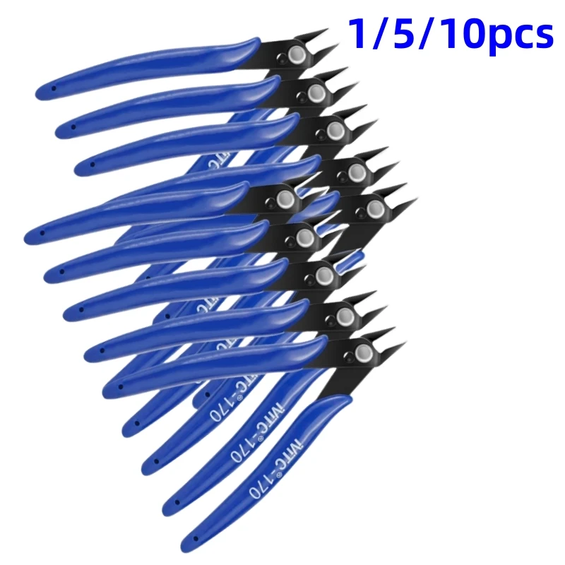1/3/5pcs 170 전자 대각선 펜치 탄소강 펜치 사이드 커팅 니퍼 와이어 커터 3D 프린터 부품 핸드 툴
