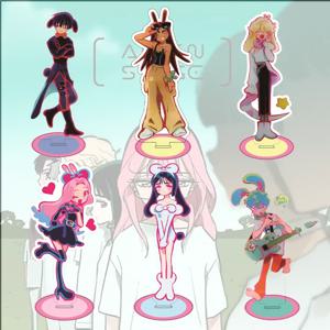 ALIEN STAGE 주변기기 ACG 스탠드 Mizi 그림 장식 장식품 Sua 액세서리 Till Rabbit 동상 Lvan Doll Hyuna Toys Luka