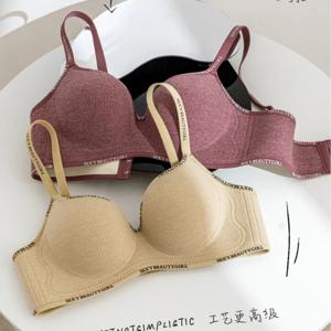 무선 푸쉬업 브라 A-C컵 심리스 노라인 브라렛 3D 패드 함유 처짐 방지 편안함 작은 가슴 노라인 속옷