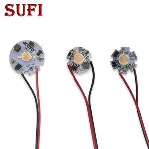 1W 3W LED 구슬 빛 플레이트 DC3-5V/6-12V/12-24V 드라이브 무료 빛 칩 배터리 광원 보드 DIY 전구에 대 한 15cm 라인