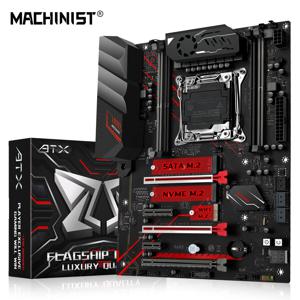 MACHINIST X99 MR9A PRO MAX 마더보드 지원 LGA 2011-3 Intel Xeon E5 V3&V4 CPU 프로세서 지원 DDR4 RAM 메모리 NVME USB3.0
