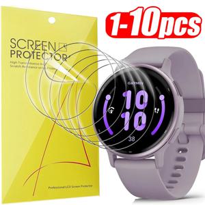 Garmin Vivoactive 5 스포츠 시계 용 소프트 클리어 전체 보호 필름 Garmin Vivoactive 5 용 하이드로 겔 필름 화면 보호기