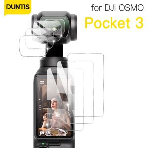 DJI OSMO Pocket 3 용 9H HD 강화 유리 DJI Pocket 3 짐벌 카메라 렌즈 용 화면 보호기 유리 액세서리 보호