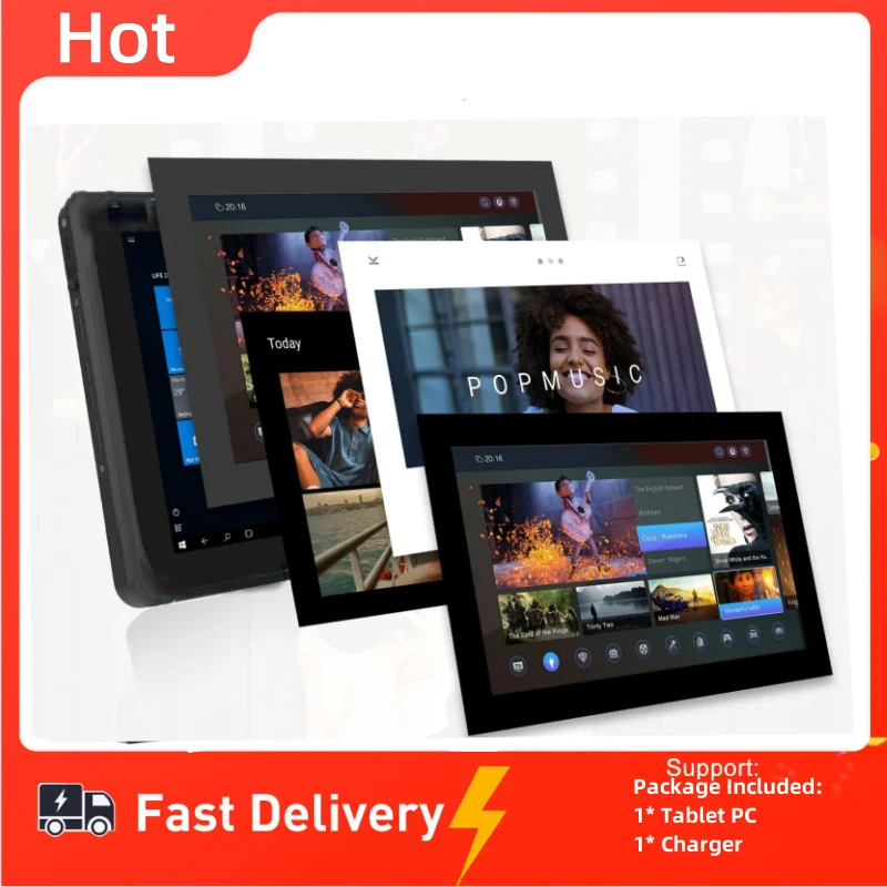 8인치 AR1 윈도우 10 태블릿 PC 4GB RAM 64GB ROM 1280*800 픽셀 쿼드 코어 듀얼 카메라 내장 4000mAh 배터리