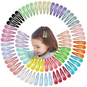 40Pcs 여자 헤어 클립 캔디 컬러 떨어지는 헤어 클립 공주 자용 한국어 머리핀 머리 장식 헤어 액세서리 여자를위한