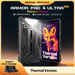 【세계 최초 공개】Ulefone Armor Pad 4 Ultra 5G 견고한 태블릿 열 화상 11800mAh 10.36