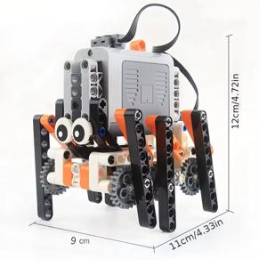 워킹 로봇 블록 세트 헥사포드 바이오닉 기술 파워 모터 교육 DIY MOC 어린이 블록 장난감 선물