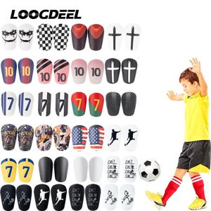 Loogdeel 성인용 미니 축구 다리 보호 보드, 미끄럼 방지 스포츠, 충돌 방지, 소년 축구 신 패드, 레깅스 지지대 가드, 1 쌍