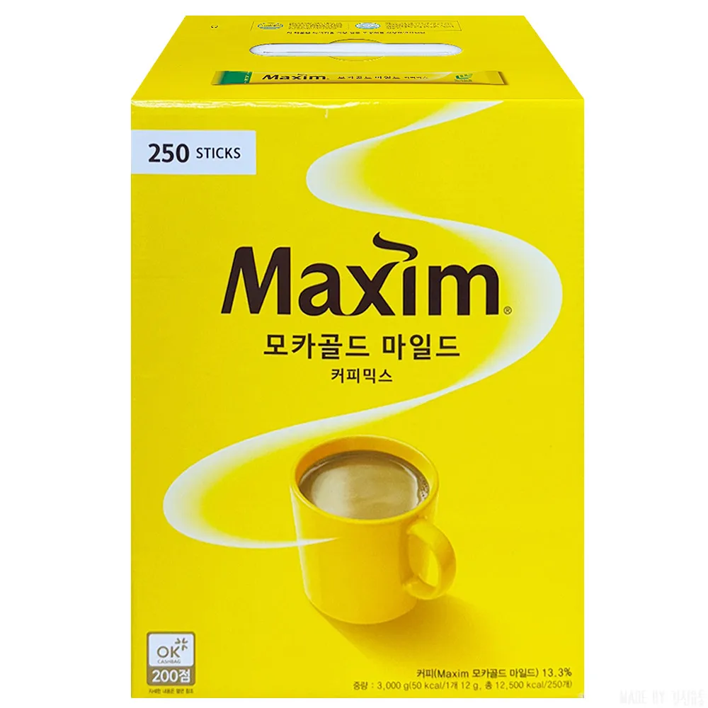 맥심 모카골드 마일드 커피믹스 250T