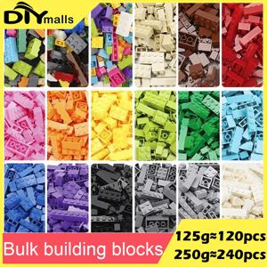 DIY 빌딩 블록 대량 세트, 도시 클래식 벽돌, 다채로운 조립, 창의적인 장난감, 어린이용 교육 상호작용 장난감, 120 개, 240 개