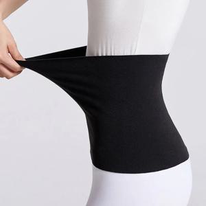 보온 허리 지지대 통기성 얇은 니트 허리 벨트 탄성 코튼 천 보호 복부 등 보온 도구 (남녀공용)