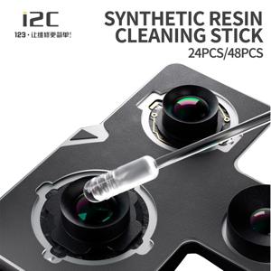 휴대 전화 수리를위한 I2C 합성 수지 클리닝 스틱 카메라 렌즈 청소 먼지 제거 및 지문 제거 도구