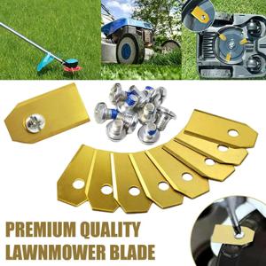 Segway Navimow I105E I108E H500E 용 12/36Pcs 잔디 깎는 기계 블레이드 나사가있는 범용 로봇 잔디 깎는 기계 블레이드 교체 액세서리