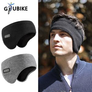 GTUBIKE 겨울 남여 공용 두꺼운 따뜻한 모피 귀마개 남성 여성 벨벳 플러시 귀마개 보호대 야외 사이클링 스키, 블랙