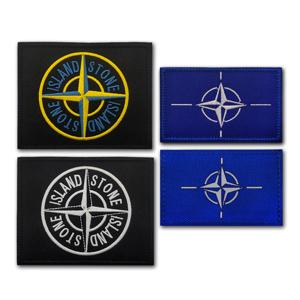NATO 자수 및 야간 반사 팔찌 전술용 모랄 배지 의류 백팩 모자 후크 앤 루프 패치 액세서리