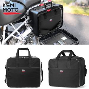KEMIMOTO 오토바이 블랙 수하물 사이드 케이스 BMW R1200GS LC R1250GS 모험 F750GS R1250GS F850GS Vario 케이스 용 내부 가방