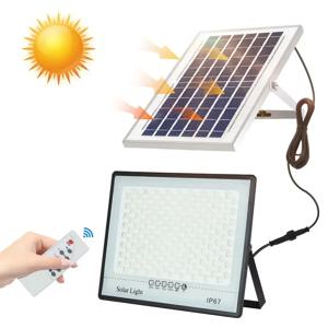 태양광 조명 야외 정원 LED 리플렉터 정원 건물 햇빛 IP67 방수 램프 스포트라이트 비상 조명 벽등