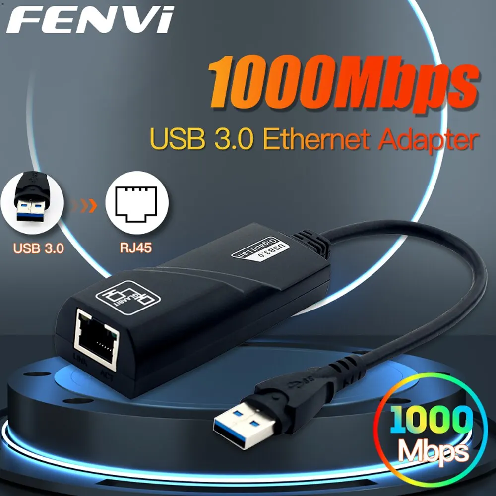 DBIT Wi-fi 어댑터 3.0 USB 허브 이더넷 유형 C-RJ45 기가비트 네트워크 카드 미니 PC 데스크탑 노트북 액세서리 플러그 앤 플레이